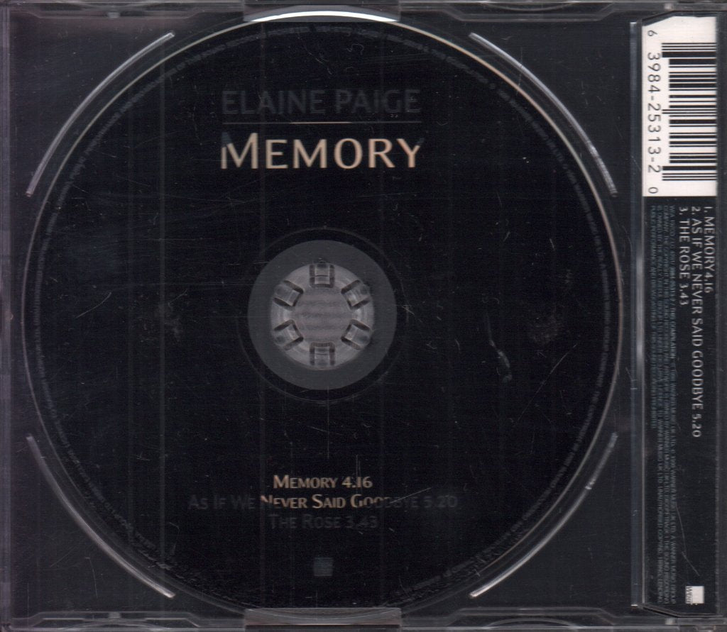 Elaine Paige - Memory - Cd