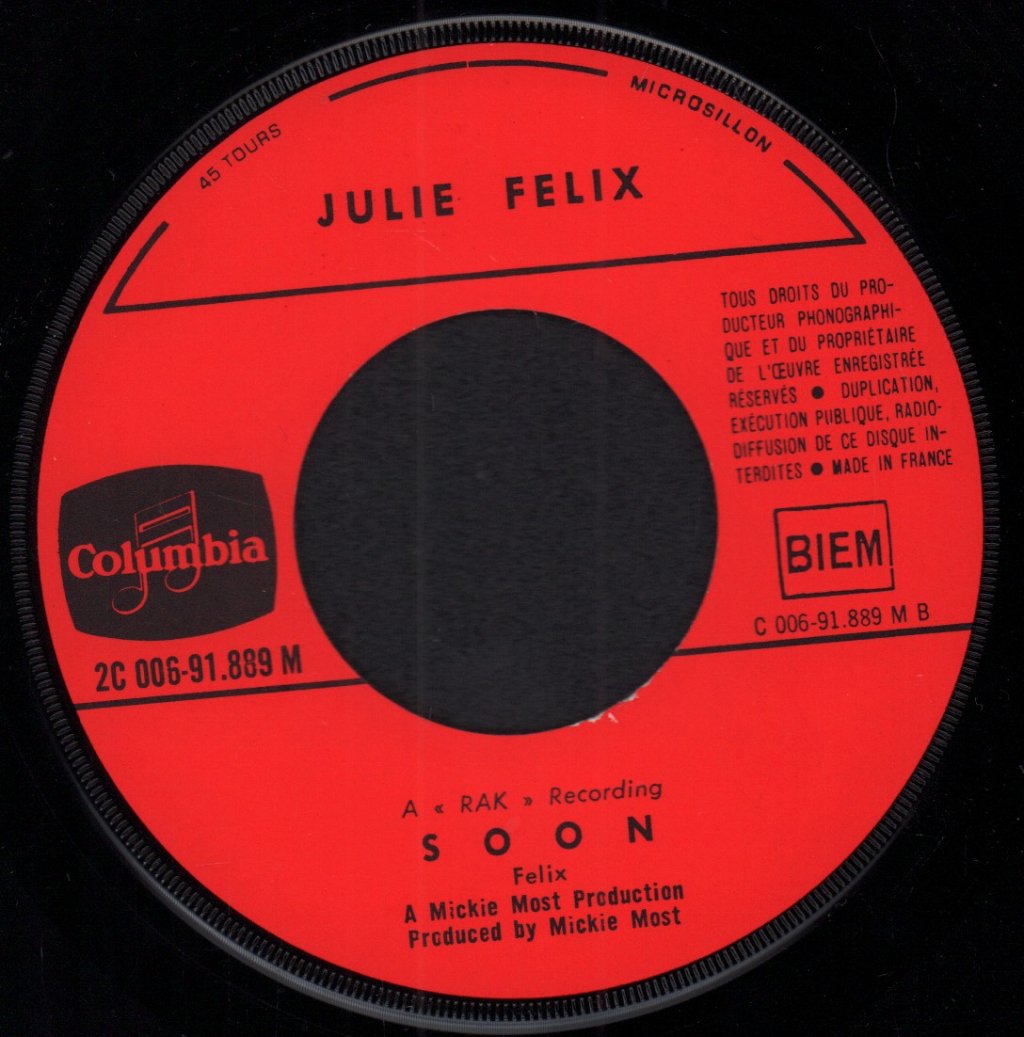 Julie Felix - Heaven Is Here - 7 Inch
