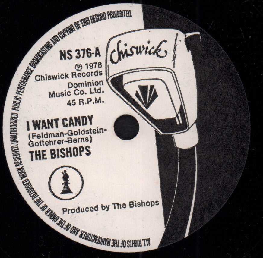Bishops (70'S Group) - I Want Candy - 6 Inch