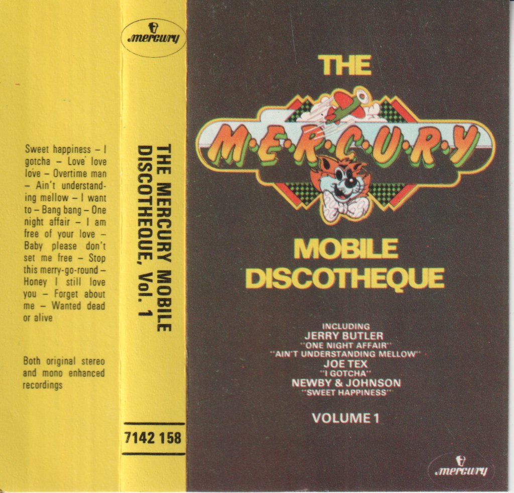 Various Artists - Mercury Mobile Discotheque - Volume 1 - Cassette