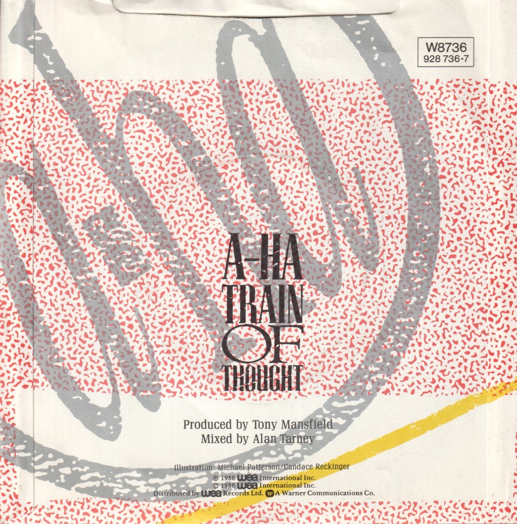 A-Ha - Train Of Thought - 7 Inch