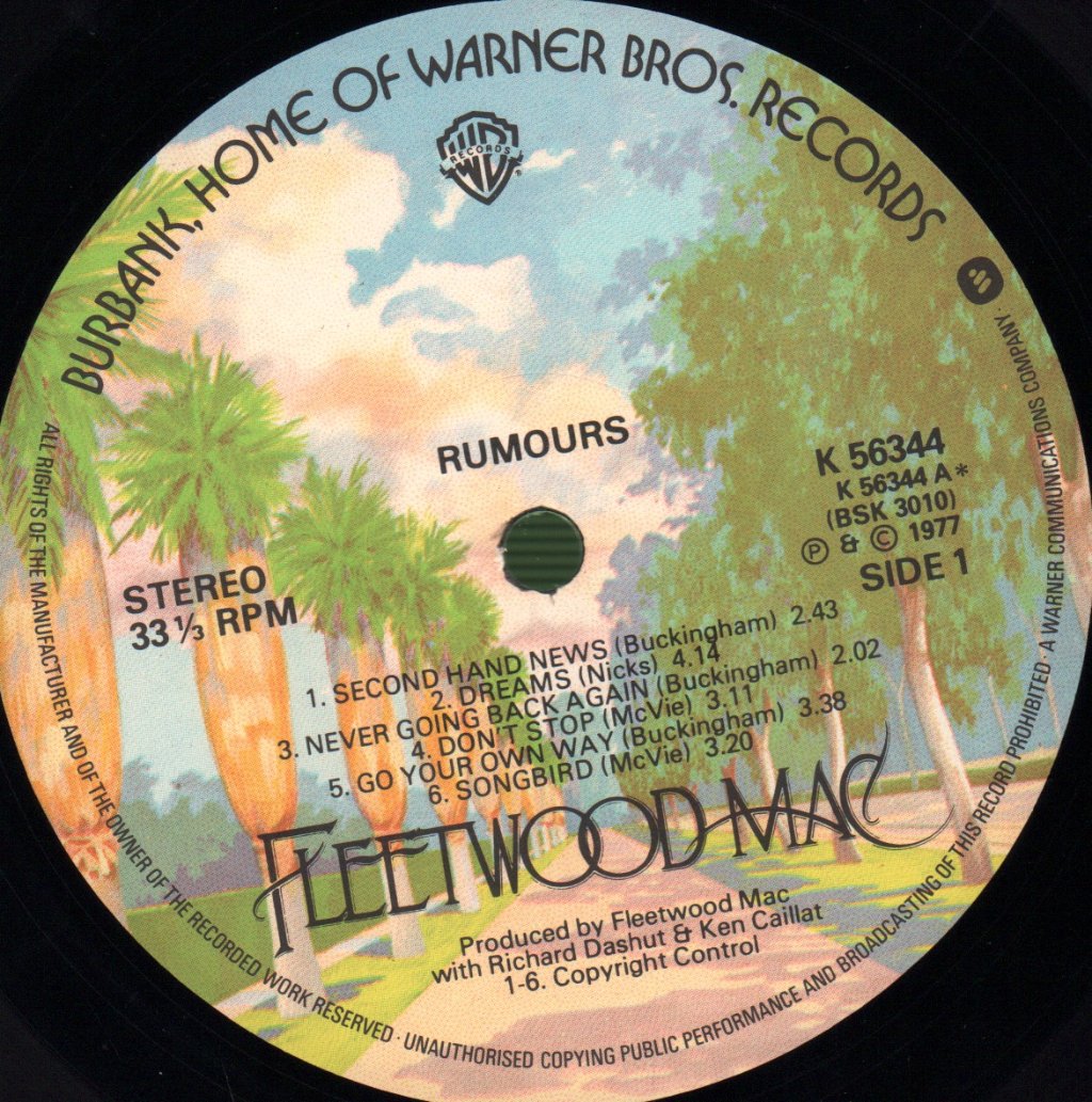 Fleetwood Mac - Rumours - Lp