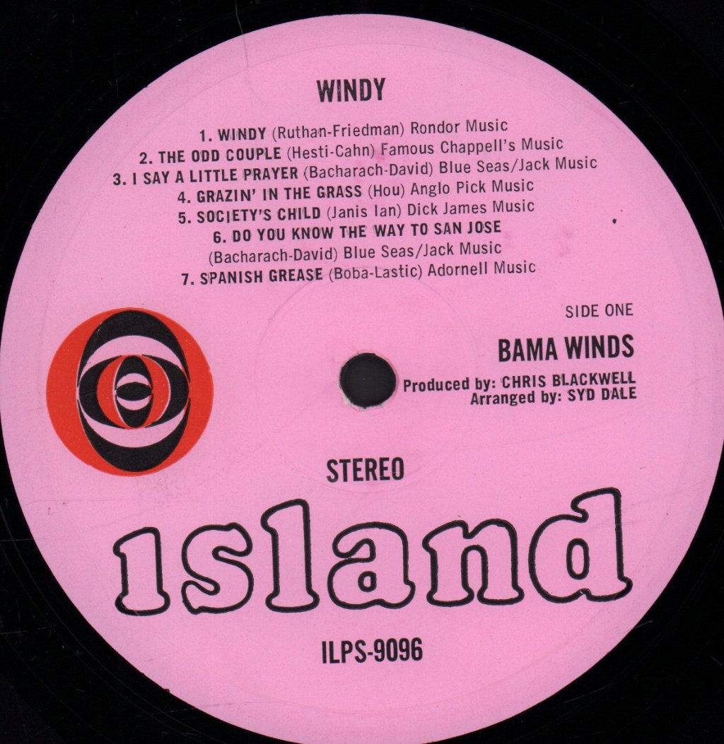 Bama Winds - Windy - Lp