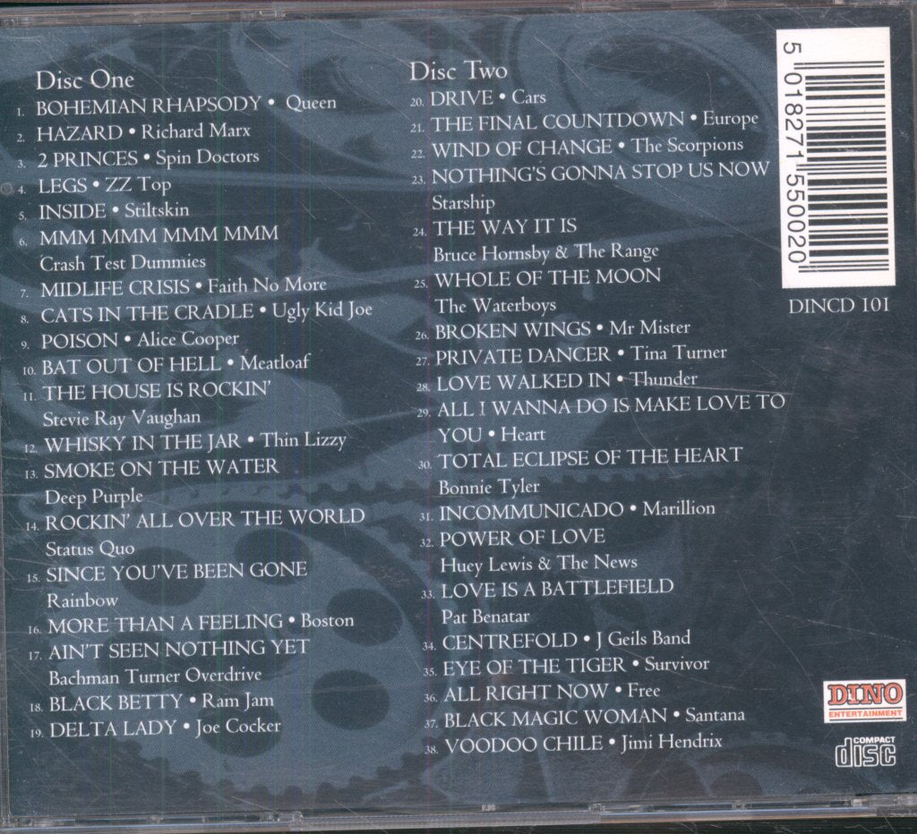 Various Artists - Rock Anthems - Double Cd