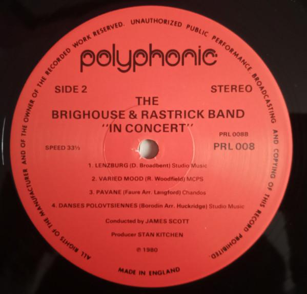 Brighouse And Rastrick Brass Band - In Concert - Lp