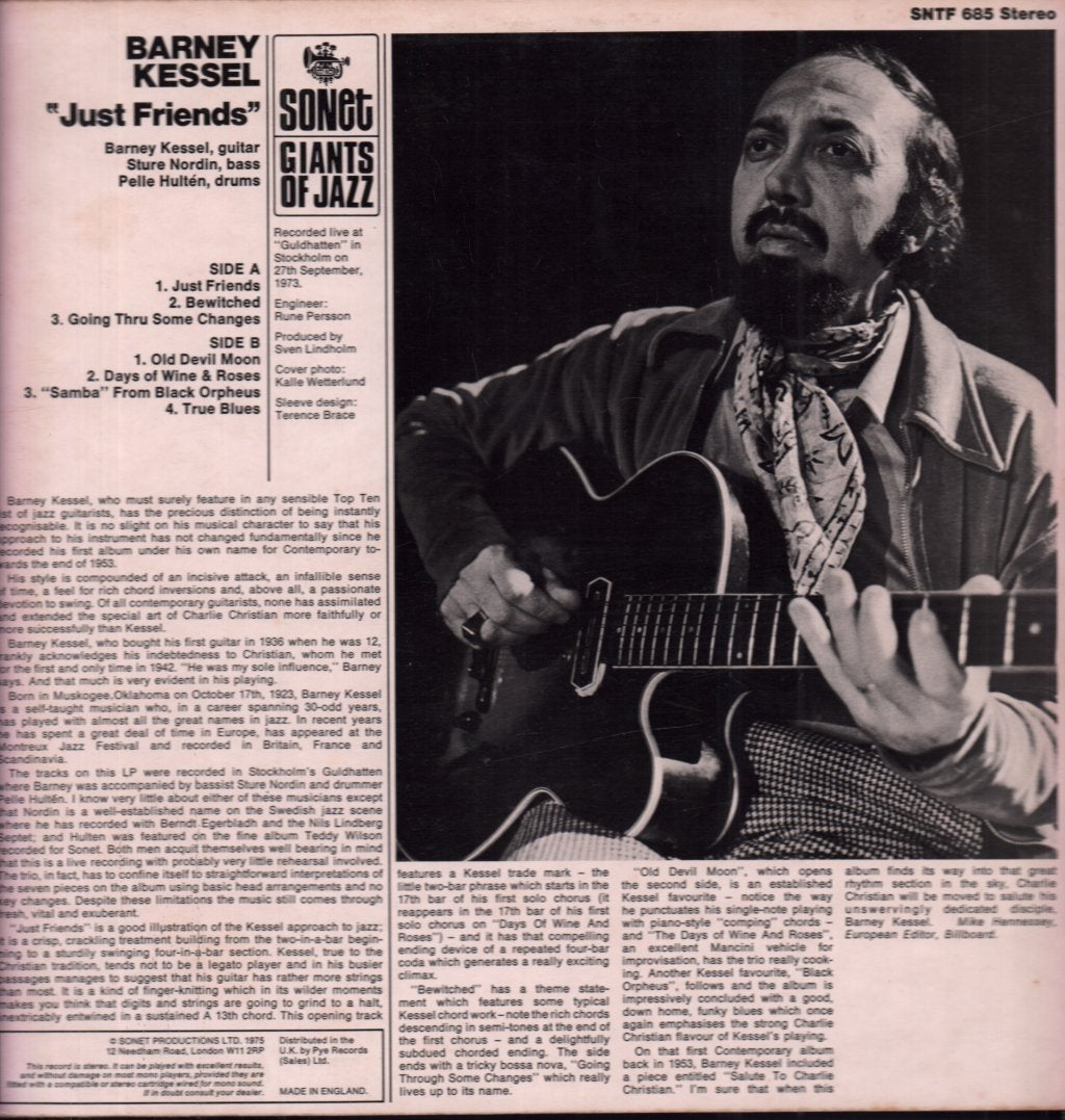 Barney Kessel - Just Friends - Lp