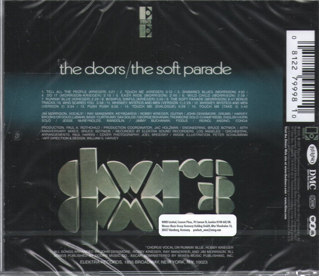 Doors - Soft Parade - Cd