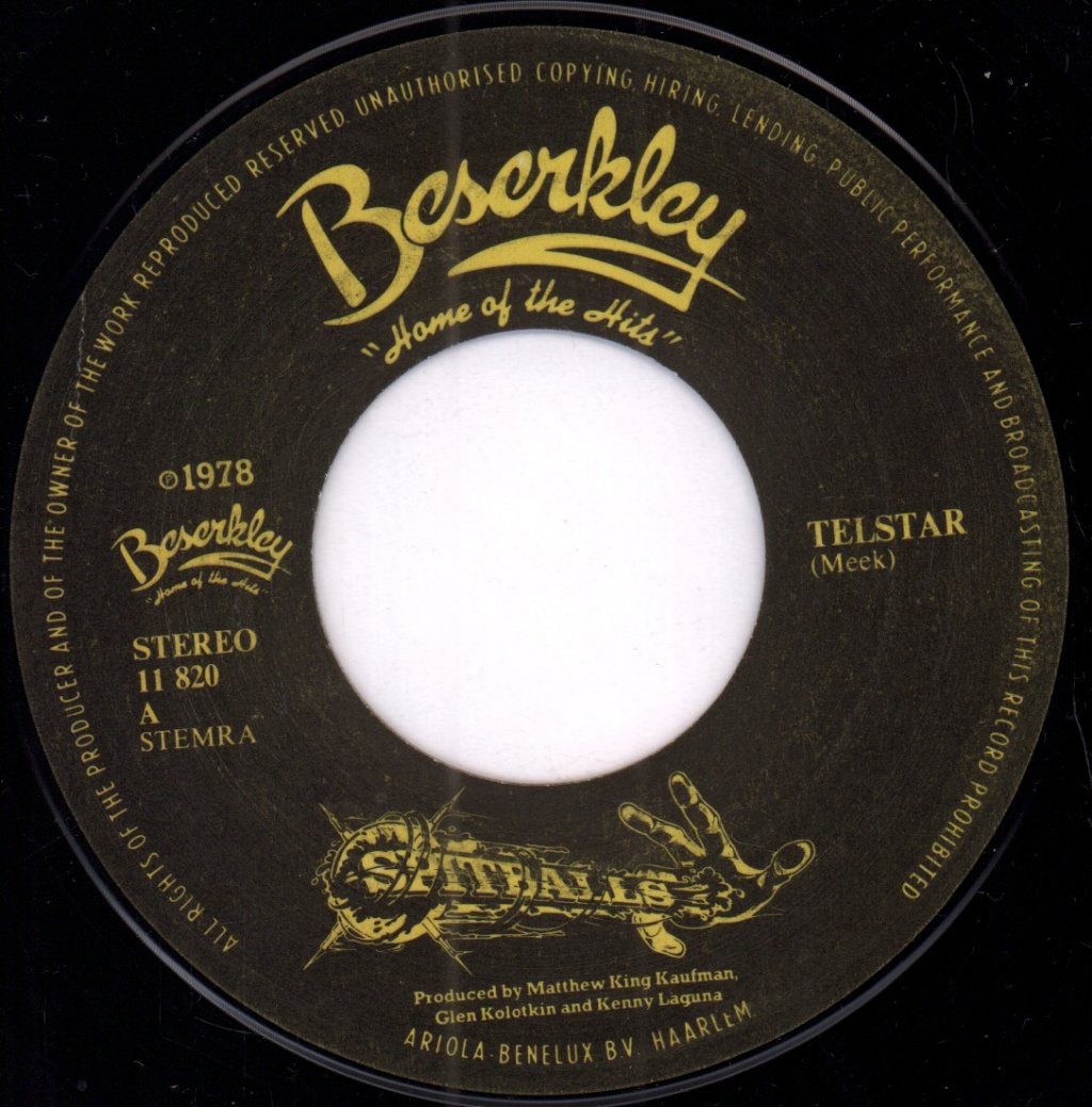 Spitballs - Telstar - 7 Inch