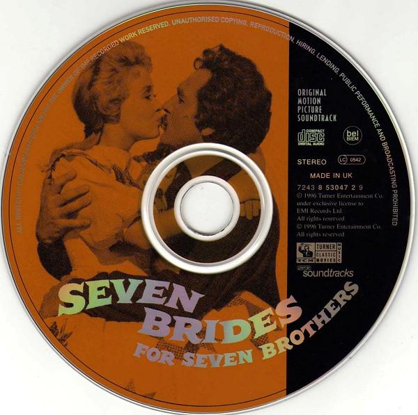 Various Artists - Seven Brides For Seven Brothers (Original Motion Picture Soundtrack) - Cd