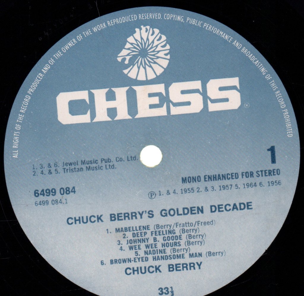 Chuck Berry - Chuck Berry's Golden Decade - Double Lp
