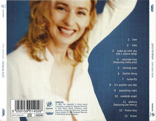 Julia Fordham - Concrete Love - Cd