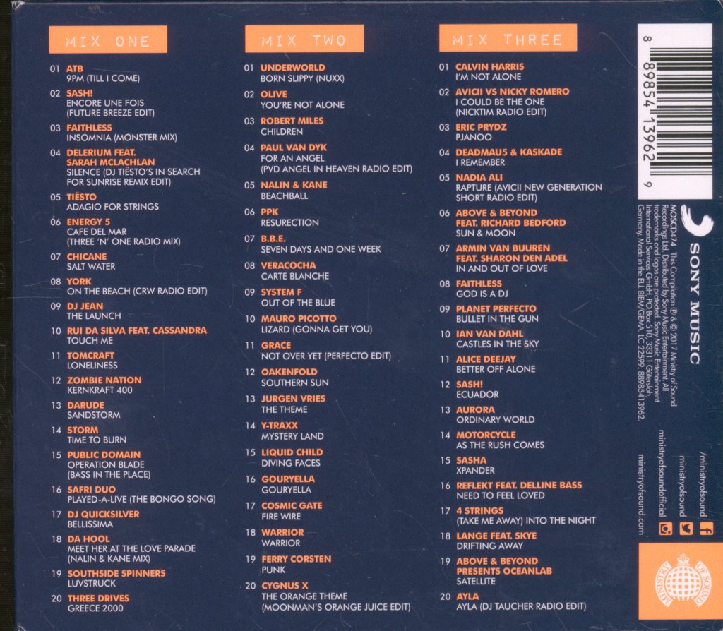 Various Artists - I Love Trance - Triple Cd