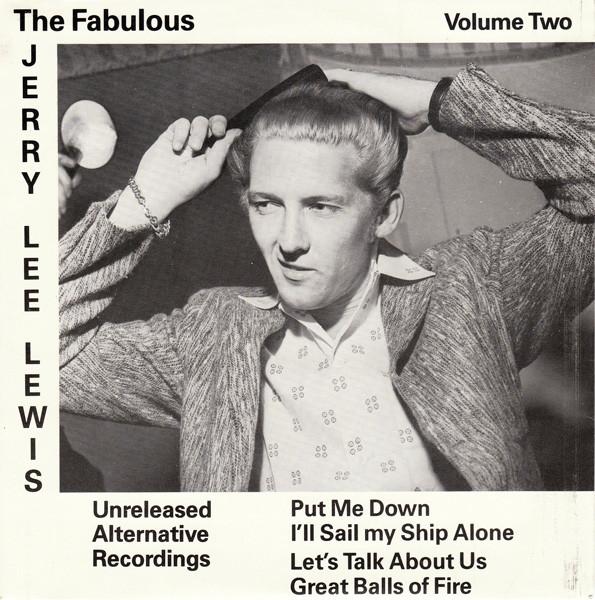Jerry Lee Lewis - Fabulous Jerry Lee Lewis Volume Two - 7 Inch