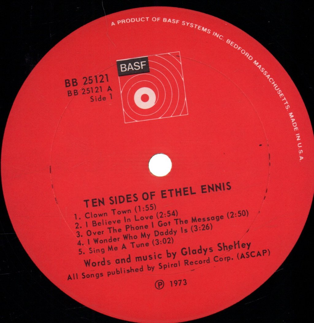 Ethel Ennis - 10 Sides Of Ethel Ennis - Lp