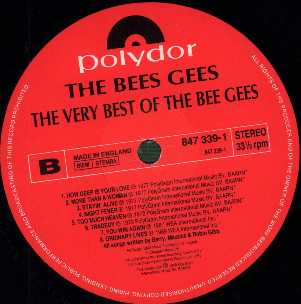 Bee Gees - Very Best Of - Lp