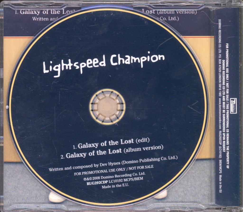 Lightspeed Champion - Galaxy Of The Lost - Cd