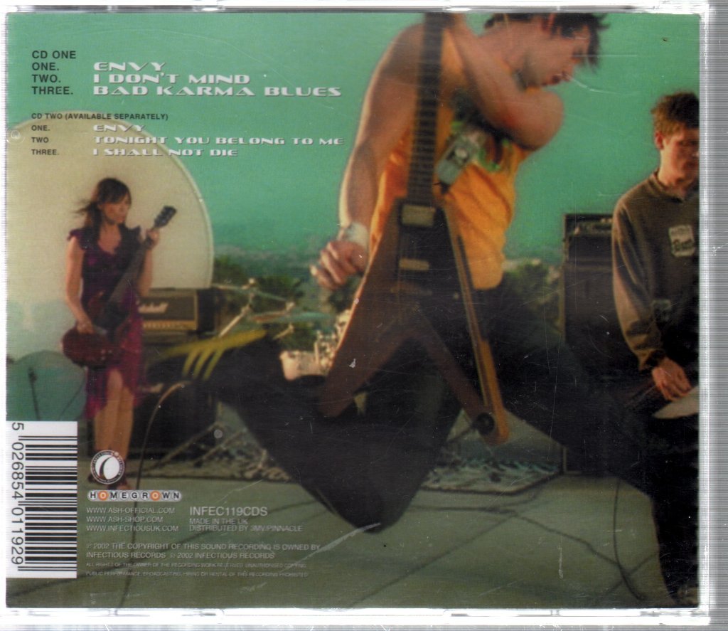 Ash (Irish Group) - Envy - Cd