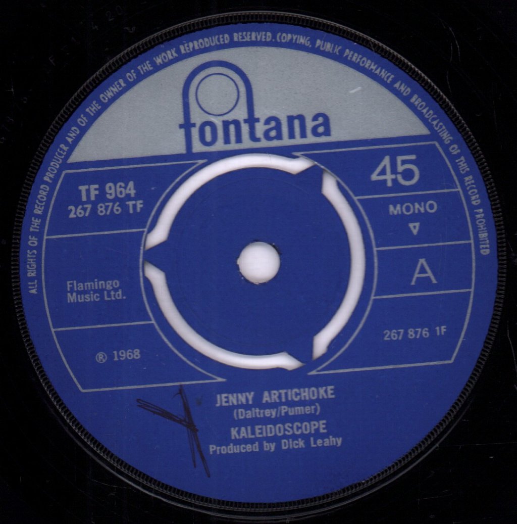 Kaleidoscope (Uk 60'S Psych Group) - Jenny Artichoke - 7 Inch