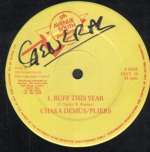 Chaka Demus And Pliers - Ruff This Year - 12 Inch