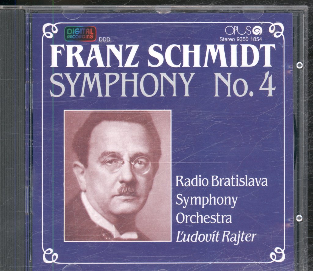 Slovak Radio Symphony Orchestra, Ľudovít Rajter - Franz Schmidt - Symphony No. 4 - Cd
