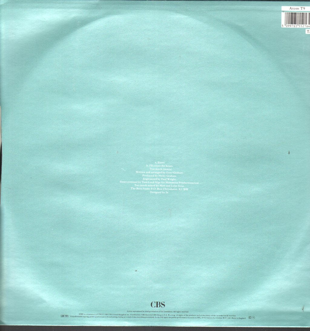 Bros - Sister - 12 Inch