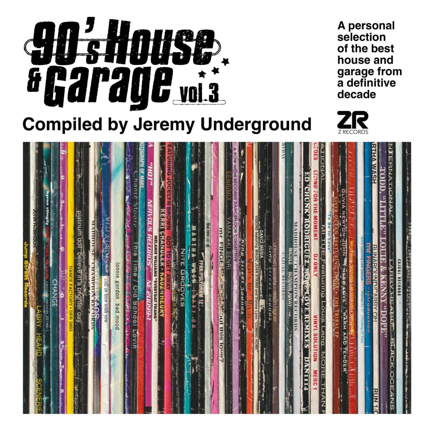 Jeremy Underground - 90's House & Garage Vol. 3 - Compiled By Jeremy Underground - Double Cd