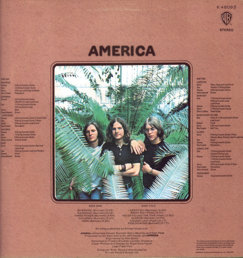 America - America - Lp