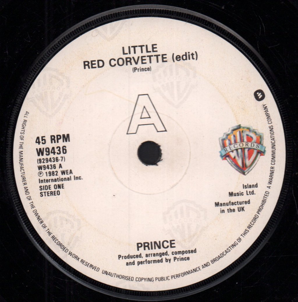 Prince - Little Red Corvette - 7 Inch