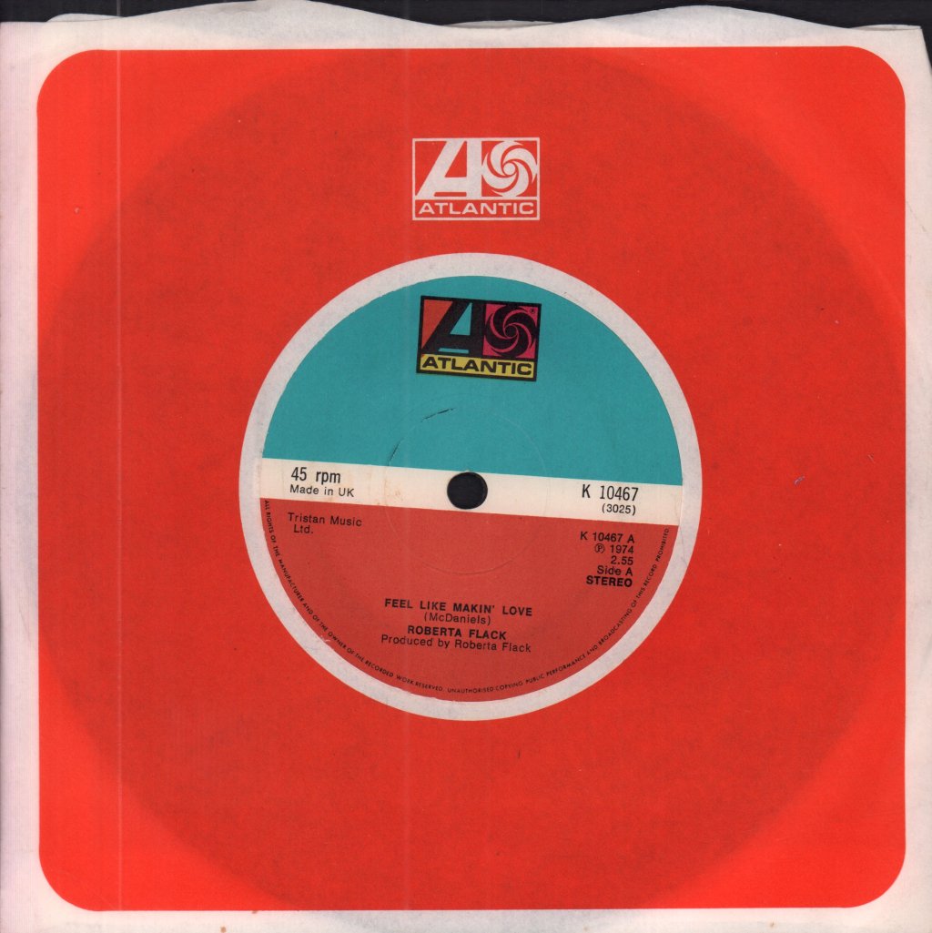 Roberta Flack - Feel Like Makin' Love - 7 Inch