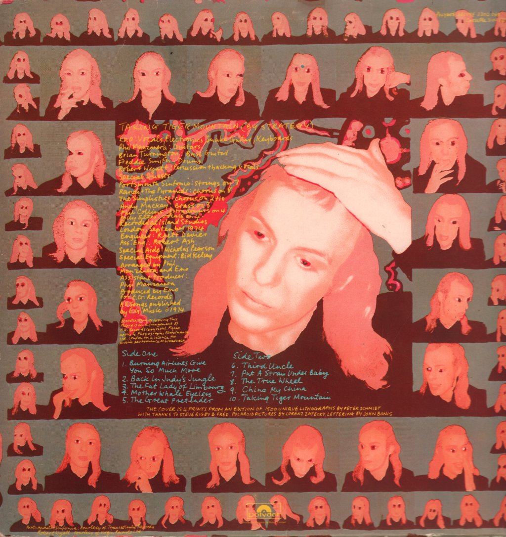 Brian Eno - Taking Tiger Mountain - Lp