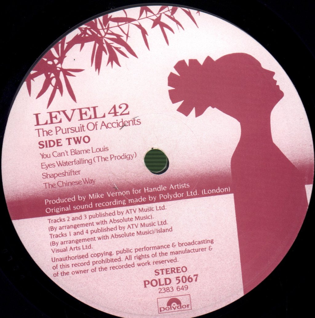 Level 42 - Pursuit Of Accidents - Lp