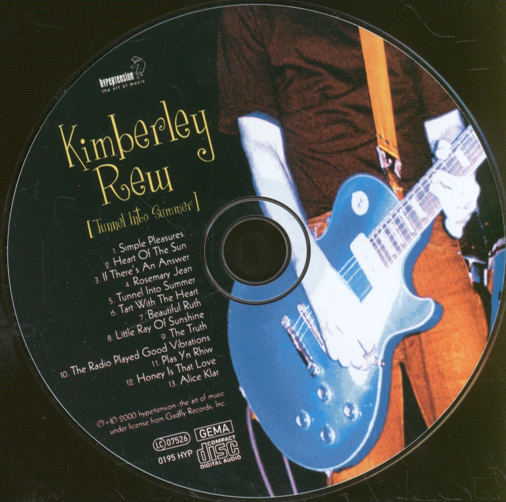 Kimberley Rew - Tunnel Into Summer - Cd