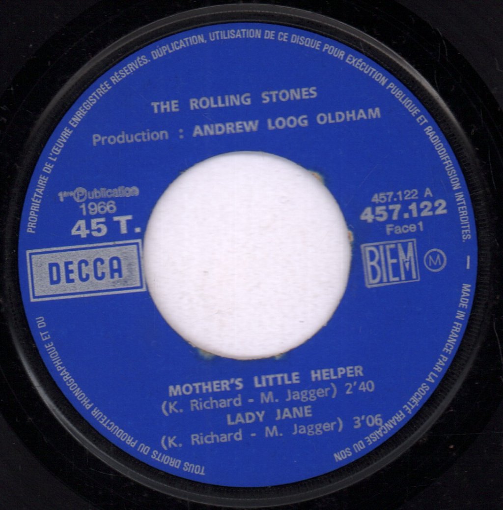 Rolling Stones - Mother's Little Helper - 7 Inch