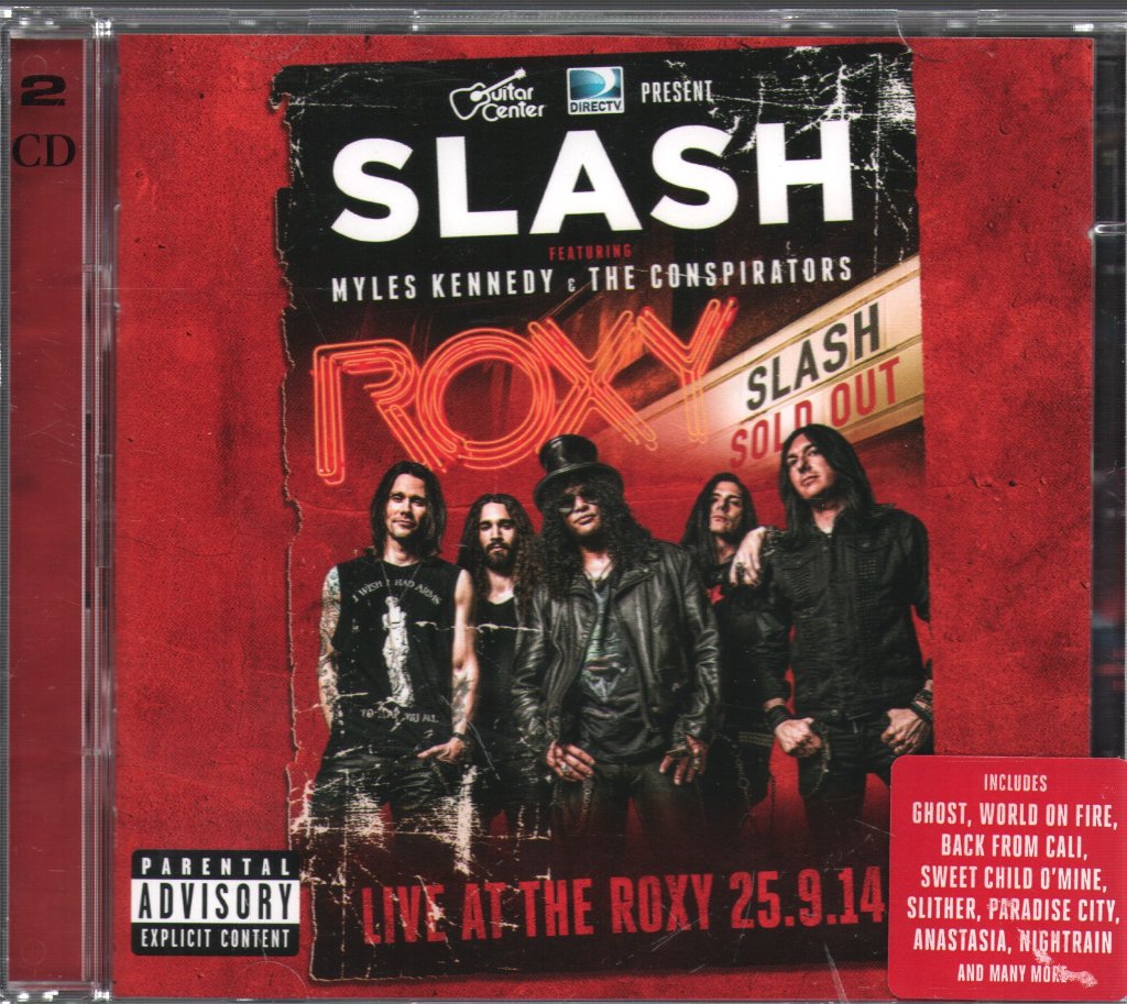 Slash - Live At The Roxy 25.9.14 - Double Cd