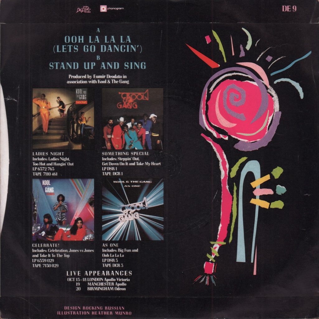 Kool And The Gang - Ooh La La La - 7 Inch