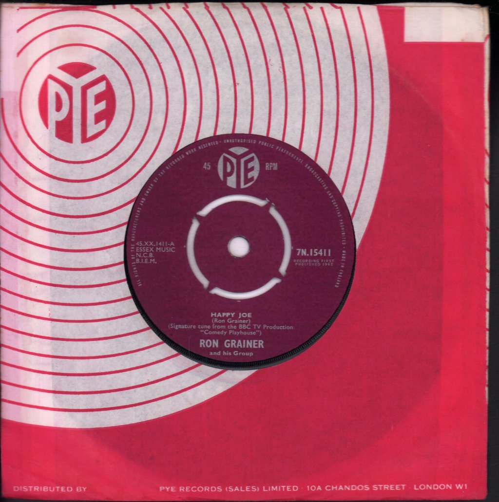 Ron Grainer And His Group - Happy Joe - 7 Inch