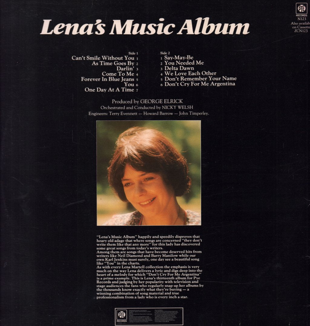 Lena Martell - Lena's Music Album - Lp