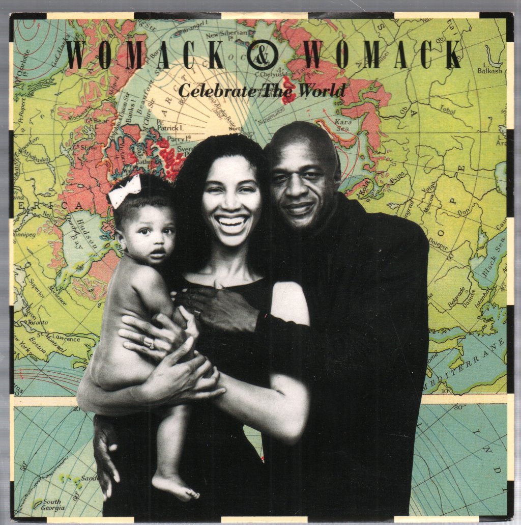 Womack And Womack - Celebrate The World - 7 Inch