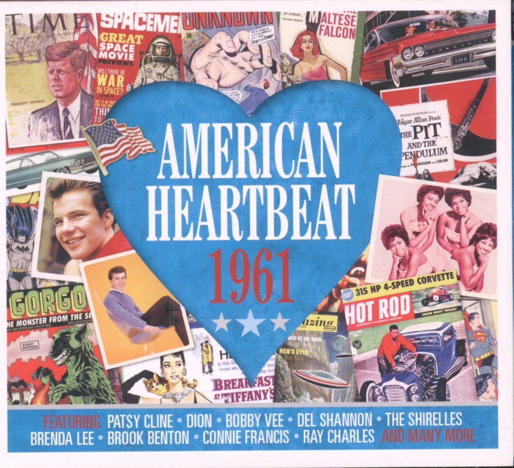 Various Artists - American Heartbeat 1961 - Double Cd