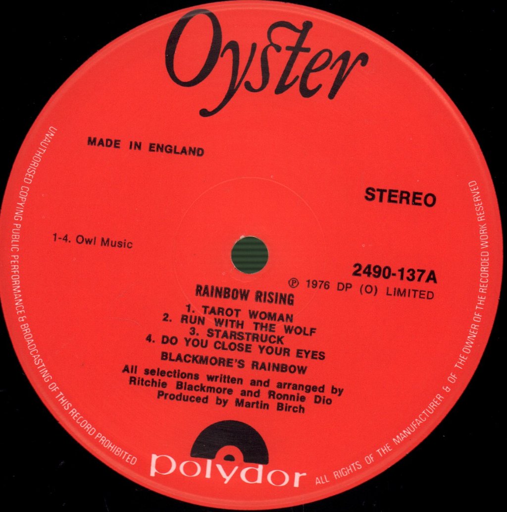 Rainbow - Rising - Lp