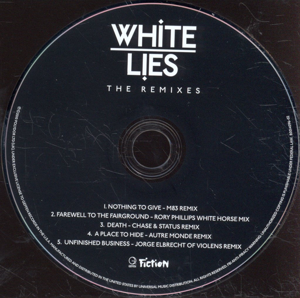 White Lies - Remixes - Cd