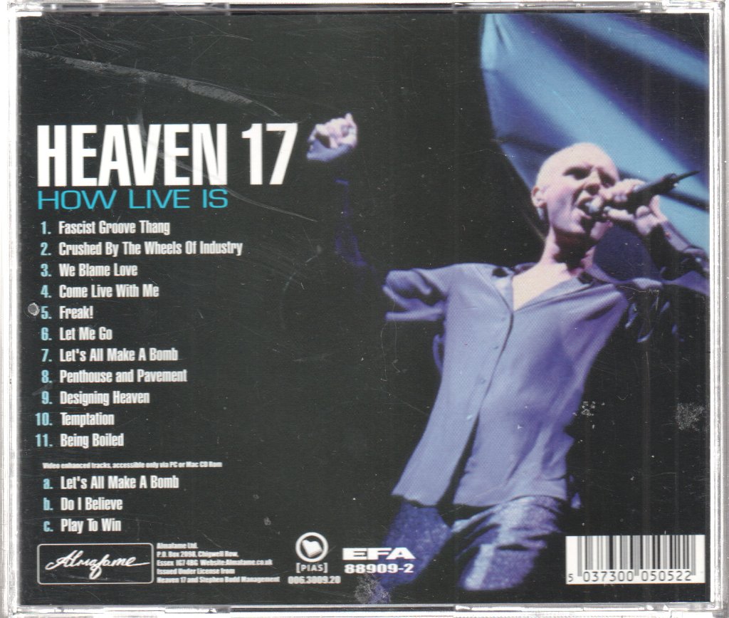 Heaven 17 - How Live Is - Cd