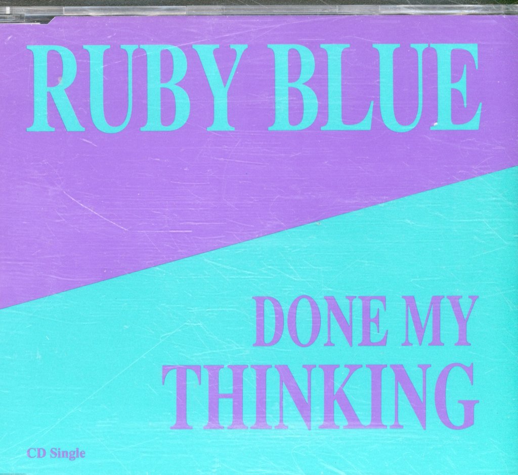 Ruby Blue - Done My Thinking - Cd