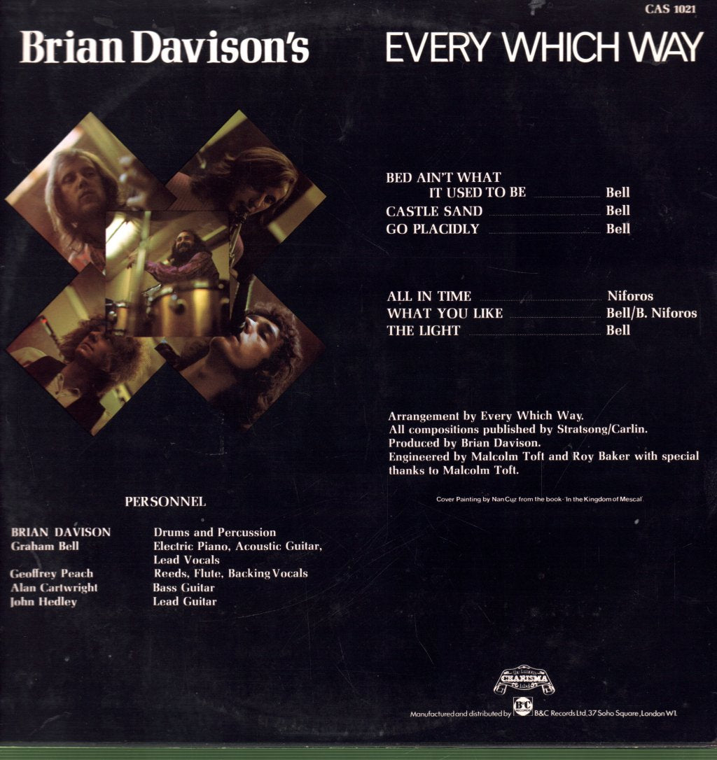 Brian Davison - Every Which Way - Lp