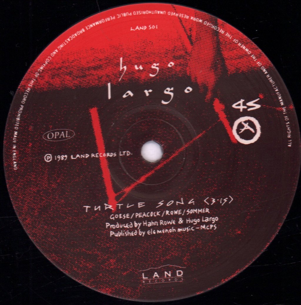 Hugo Largo - Turtle Song - 12 Inch