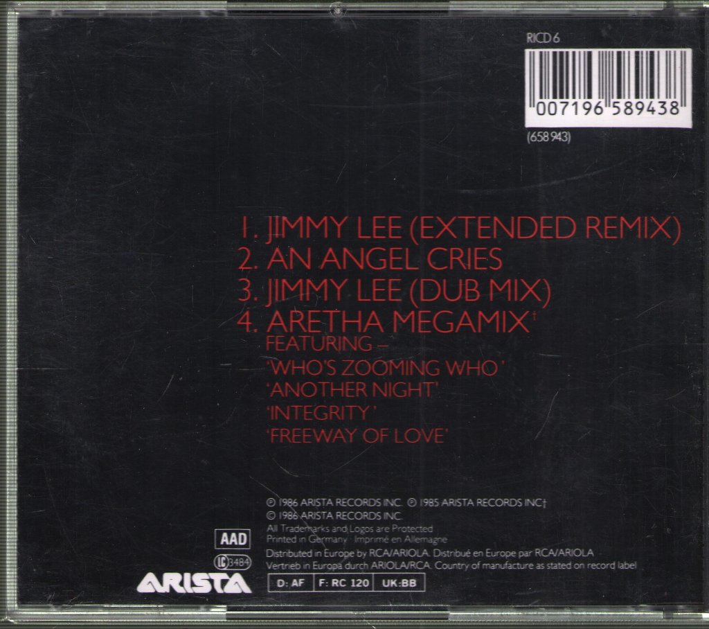 Aretha Franklin - Jimmy Lee - Cd