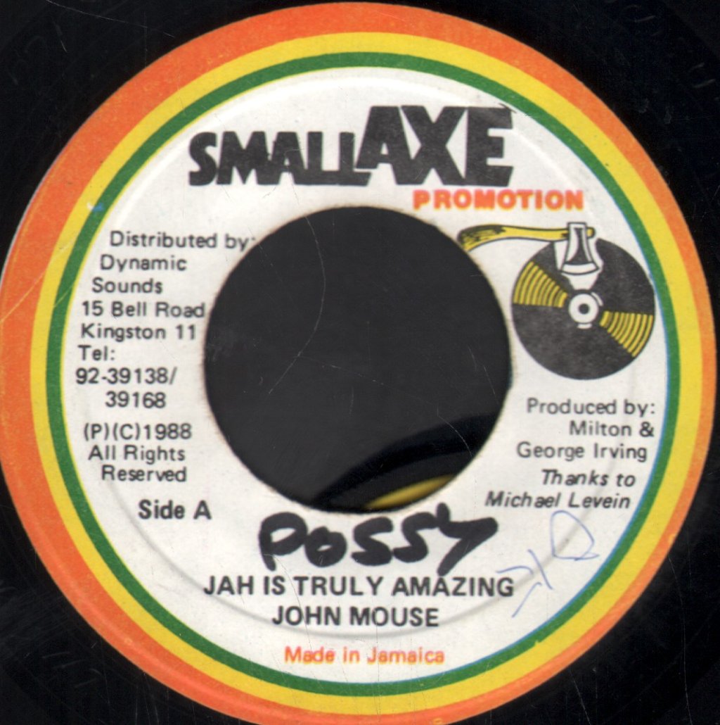 John Mouse - Jah Is Truly Amazing - 7 Inch