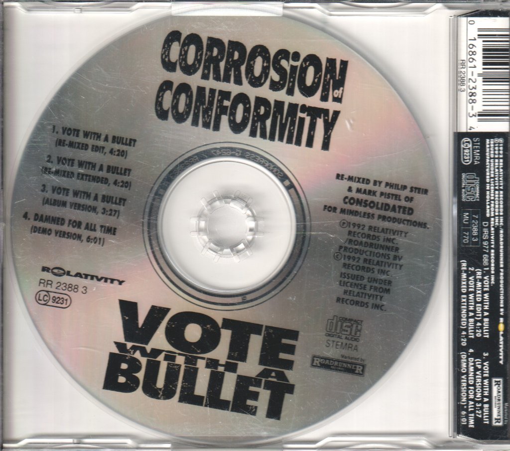 Corrosion Of Conformity - Vote With A Bullet - Cd