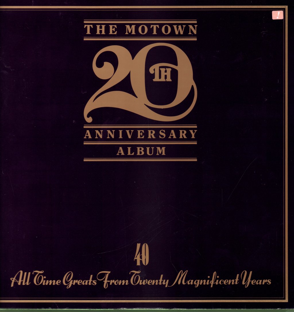 Various Artists - Motown 20th Anniversary Album - Double Lp