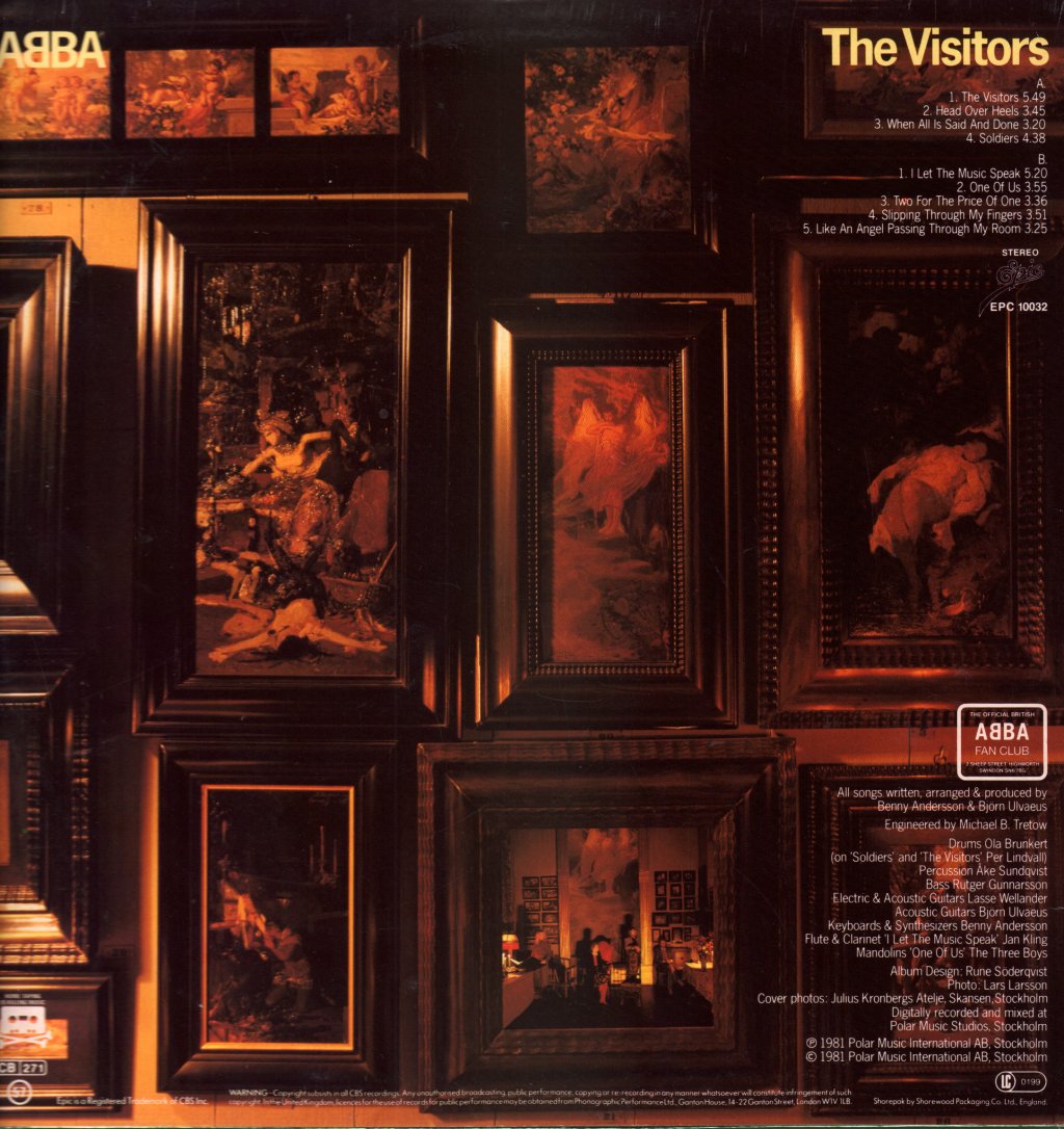 ABBA - Visitors - Lp